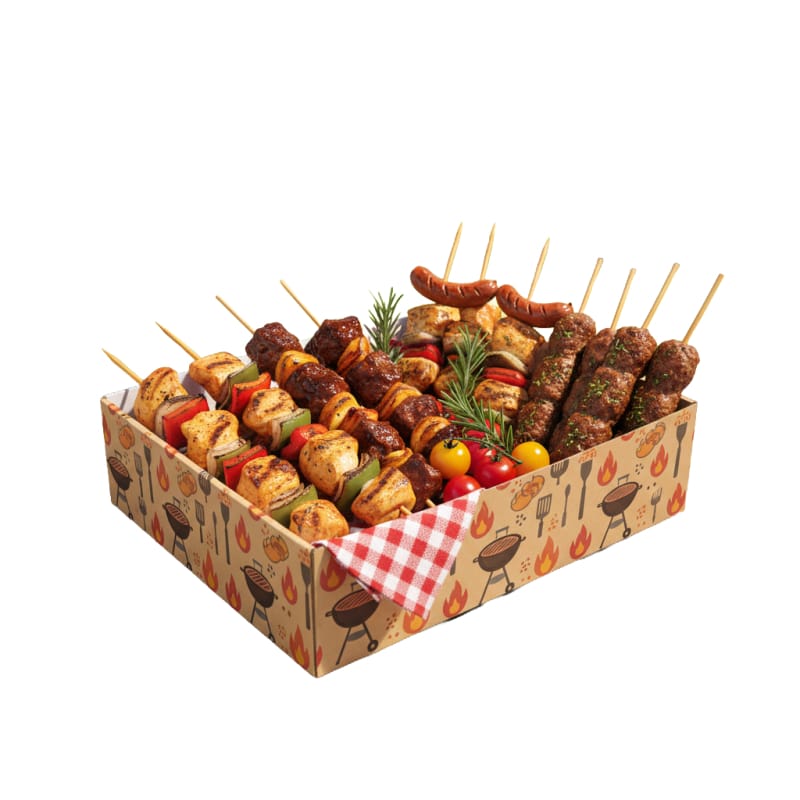 RB-06 バーベキュー食品用リジッドボックス