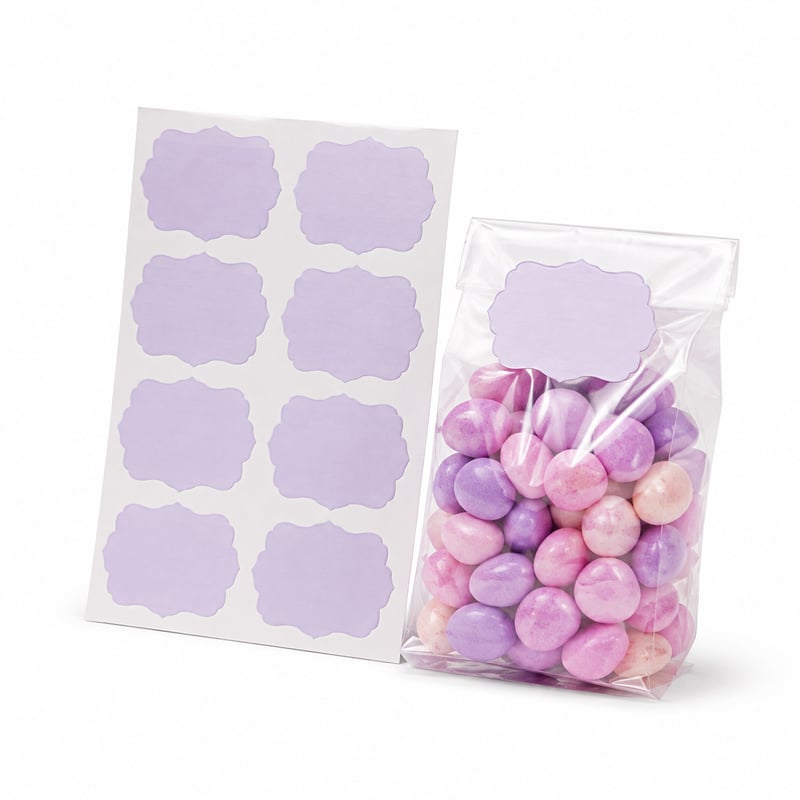 菓子用封かんラベル