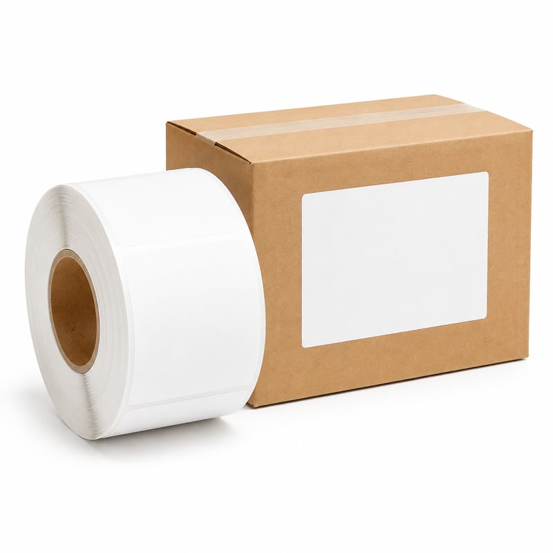 返送用荷物ラベル